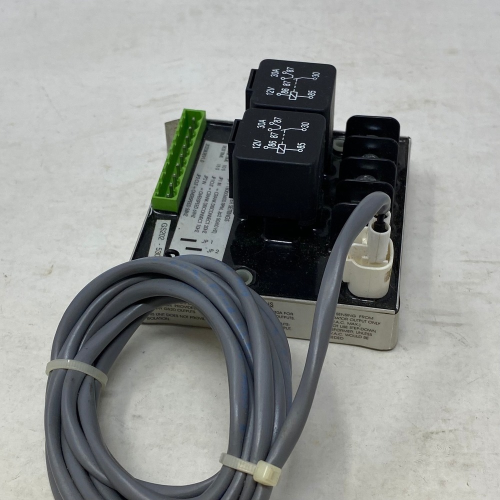 DynaGen Gs202 Generator Controller 12V 30A Auto Start Control Module Untested - Picture 3 of 9